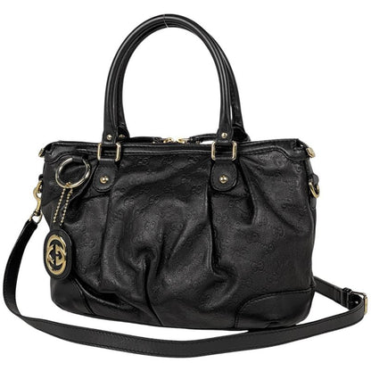 Gucci Shimmer Sookie Handbag 2way Shoulder Bag Interlocking G Handbag Shimmer