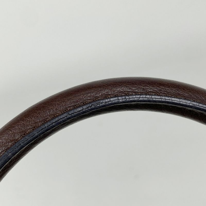 Loewe Amazona Fusta Tote Bag Anagram Handbag Tote Leather Brown Women's