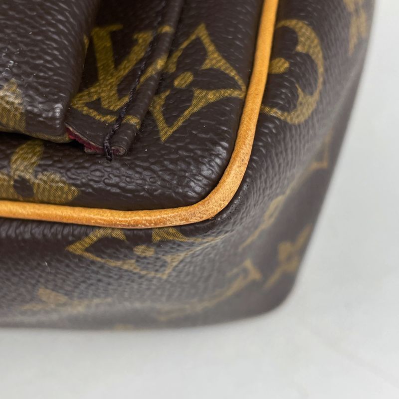Louis Vuitton Viva Cité PM Crossbody Pochette Shoulder Bag Monogram Brown