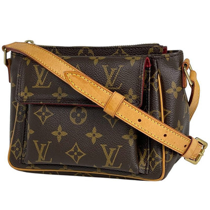 Louis Vuitton Viva Cité PM Crossbody Pochette Shoulder Bag Monogram Brown