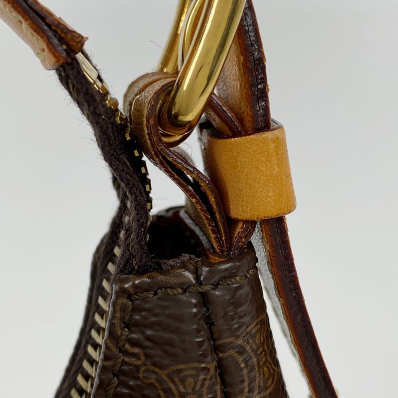 Celine Macadam Pattern Shoulder Bag One Shoulder Handbag Shoulder Bag Coated