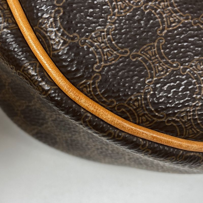 Celine Macadam Pattern Shoulder Bag One Shoulder Handbag Shoulder Bag Coated