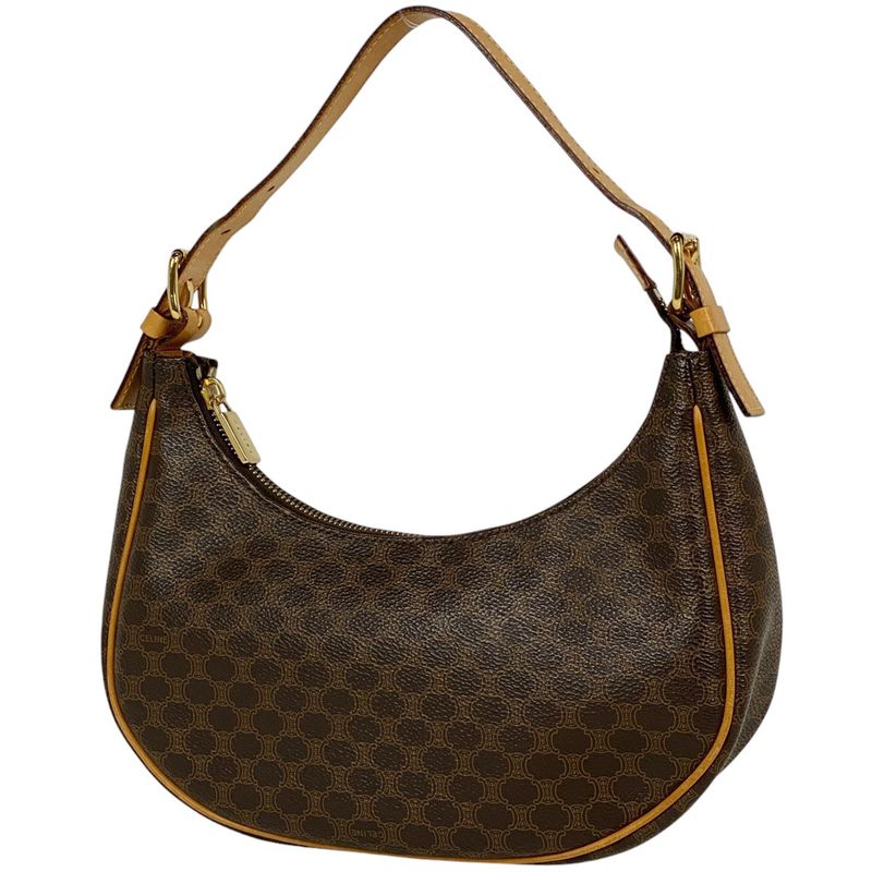 Celine Macadam Pattern Shoulder Bag One Shoulder Handbag Shoulder Bag Coated