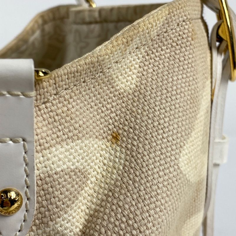 Louis Vuitton Taisienne PM Shoulder Bag Cruise Line Tote Bag Canvas Sable