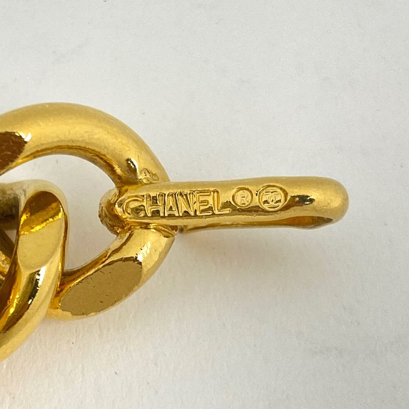 Chanel Coco Mark Chain Belt 31 Rue Cambon GP Gold Ladies