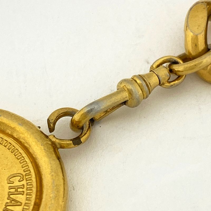 Chanel Coco Mark Chain Belt 31 Rue Cambon GP Gold Ladies