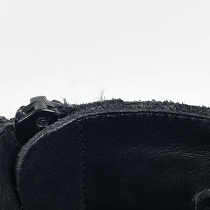 Christian Dior Trotter Pattern Short Boots Oblique Shoes Boots Leather Canvas