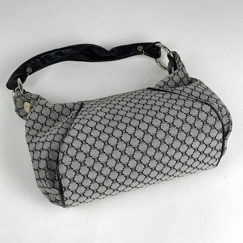 Celine Macadam Pattern Shoulder Bag One Shoulder Handbag Shoulder Bag Canvas