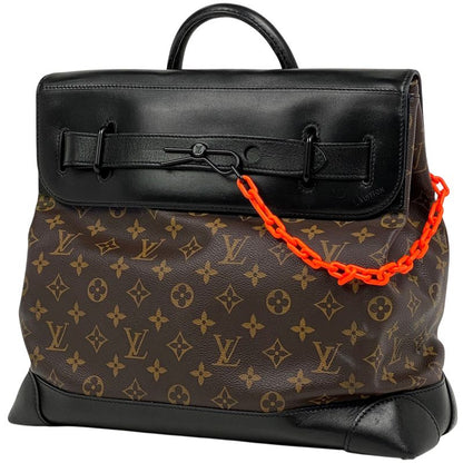 Louis Vuitton Steamer PM 2way Shoulder Bag Virgil Abloh Tote Bag Monogram Brown