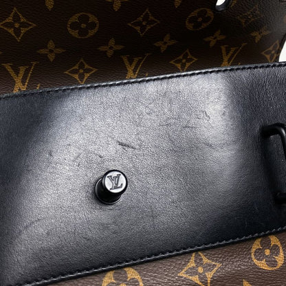 Louis Vuitton Steamer PM 2way Shoulder Bag Virgil Abloh Tote Bag Monogram Brown