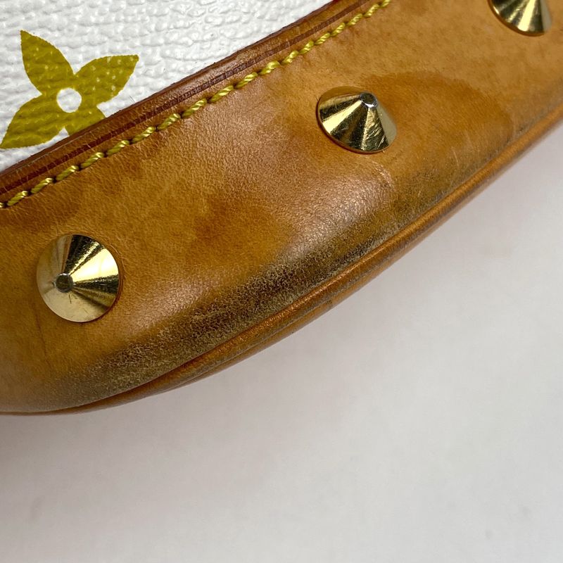 Louis Vuitton Alma Handbag Monogram Multicolor Bron (White) M92647 Women