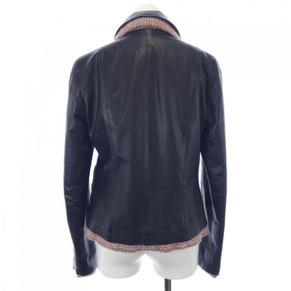 Vintage Chanel P21728w03190 03A Leather Jacket