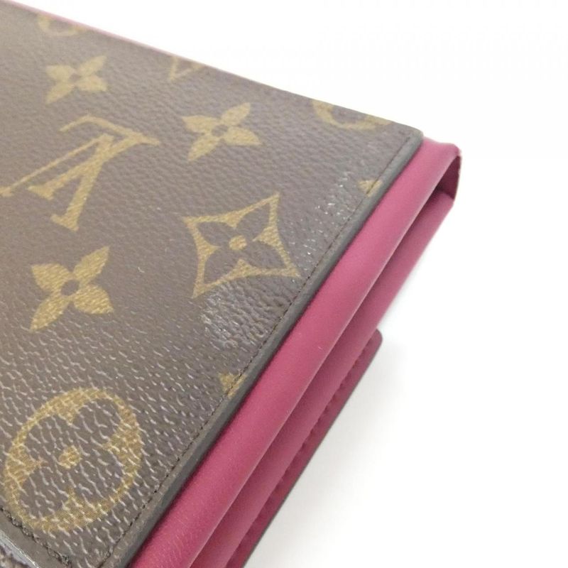 Louis Vuitton Monogram Portefeuille Flor M64585 Wallet