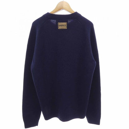 Gucci Patch Wool Sweater 694786 Xkcd5 Knit