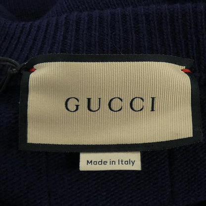 Gucci Patch Wool Sweater 694786 Xkcd5 Knit