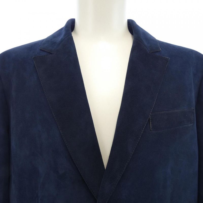 Prada Upg344 1FEK Leather Jacket