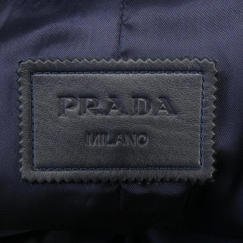 Prada Upg344 1FEK Leather Jacket