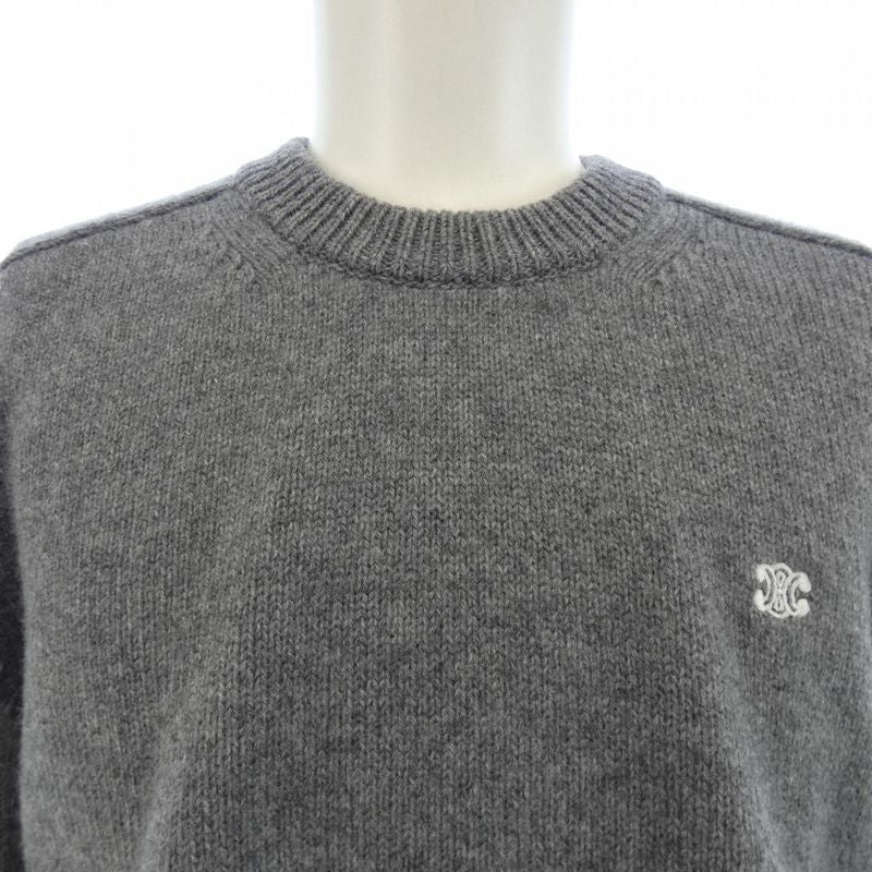 Celine Triomphe Crewneck Sweater 2ac85048t Knit