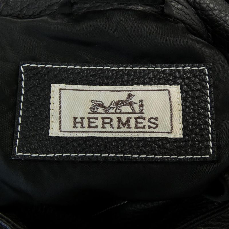 Hermes *32-5004 Leather Jacket