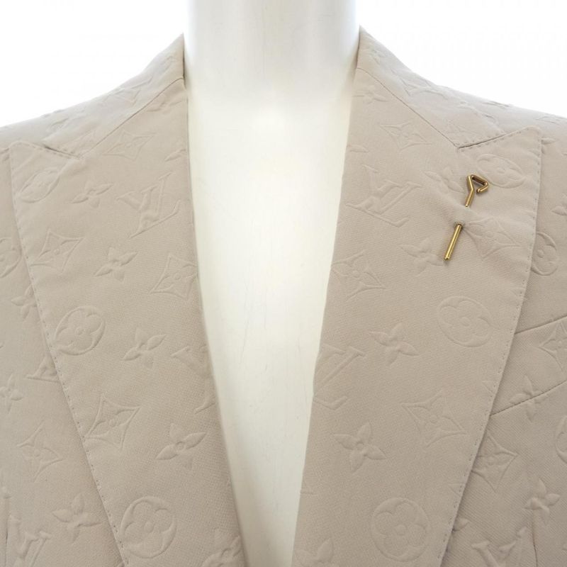 Louis Vuitton Embossed Monogram Single Breasted Jacket Hkj42ezdc Jacket