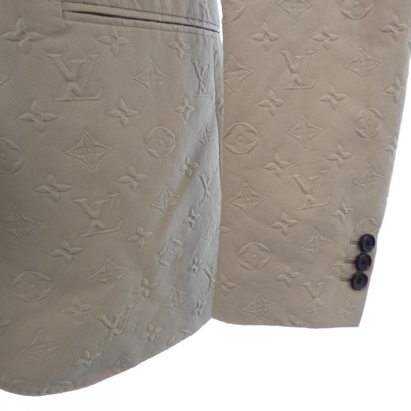 Louis Vuitton Embossed Monogram Single Breasted Jacket Hkj42ezdc Jacket