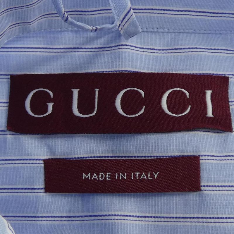 Gucci Striped Cotton Shirt 820670 Zapiu Shirt