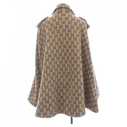 Gucci GG Wool Cape GG Pattern 610488 Xka5u Cape
