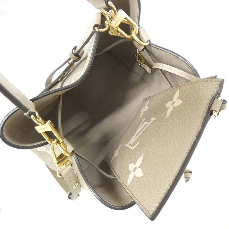 Louis Vuitton Bicolor Monogram Empreinte Neo Noe MM M45555 Shoulder Bag