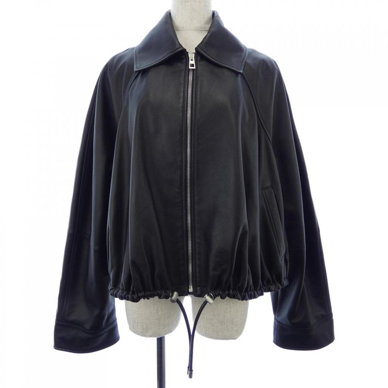 Loewe Balloon Jacket Anagram S359y34l45 Leather Jacket