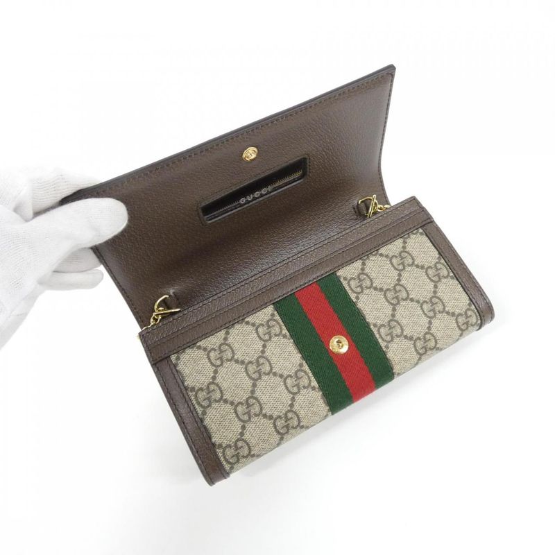 Gucci Ophidia 772309 96iwg Chain Wallet