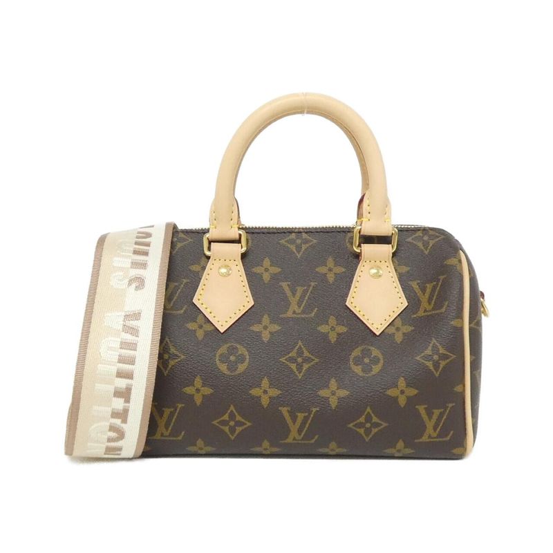 Louis Vuitton Monogram Speedy Bandouliere 20cm (7.87in) M46222 Boston Bag
