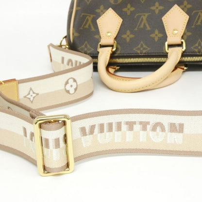 Louis Vuitton Monogram Speedy Bandouliere 20cm (7.87in) M46222 Boston Bag