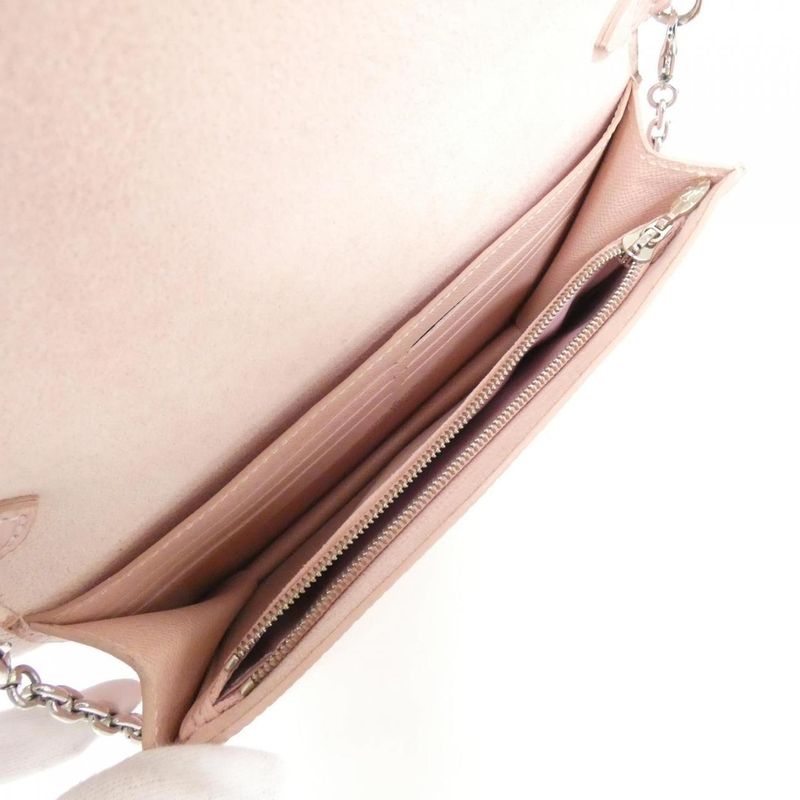 Louis Vuitton Epi Portefeuille Twisted Chain M62039 Chain Wallet