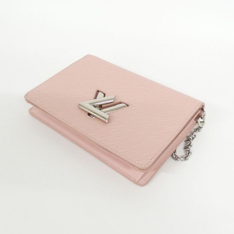 Louis Vuitton Epi Portefeuille Twisted Chain M62039 Chain Wallet