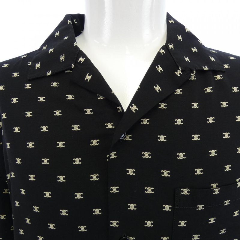 Celine Micro Triomphe Print 2c946387z S/S Shirt