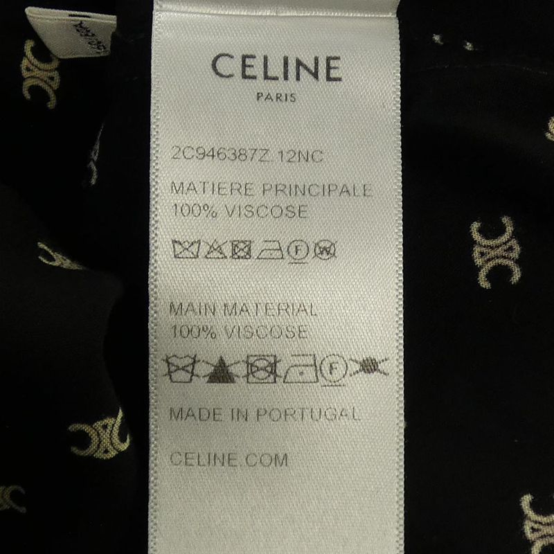 Celine Micro Triomphe Print 2c946387z S/S Shirt