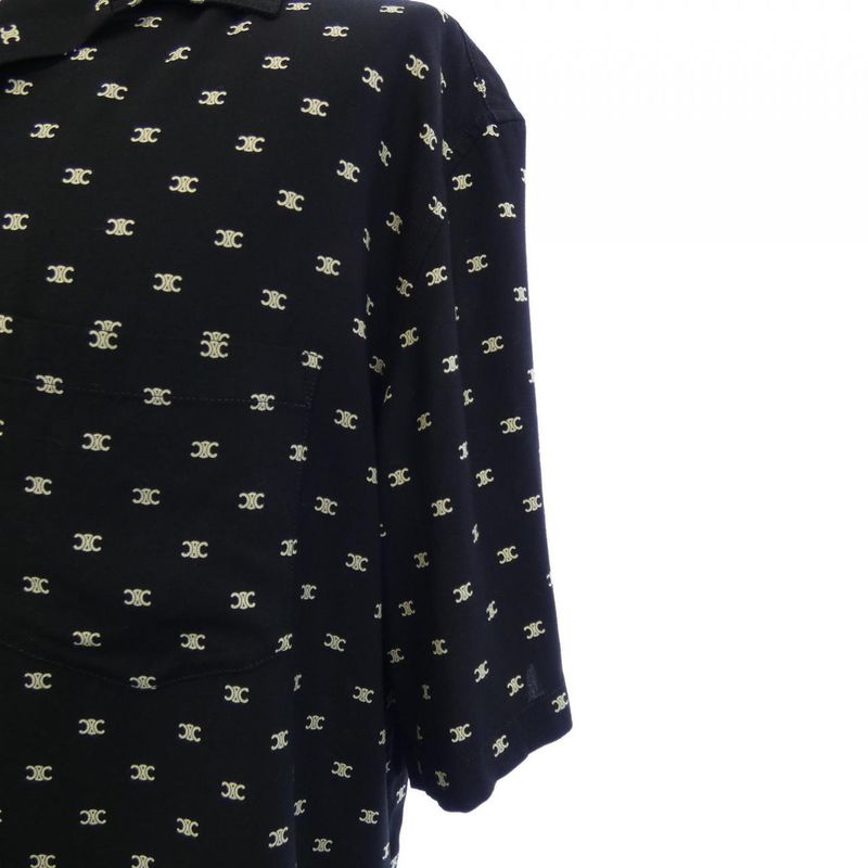 Celine Micro Triomphe Print 2c946387z S/S Shirt