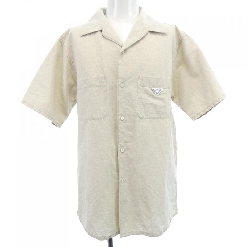 Prada Triangle Logo Gec094 SAEO 14J2 S/S Shirt