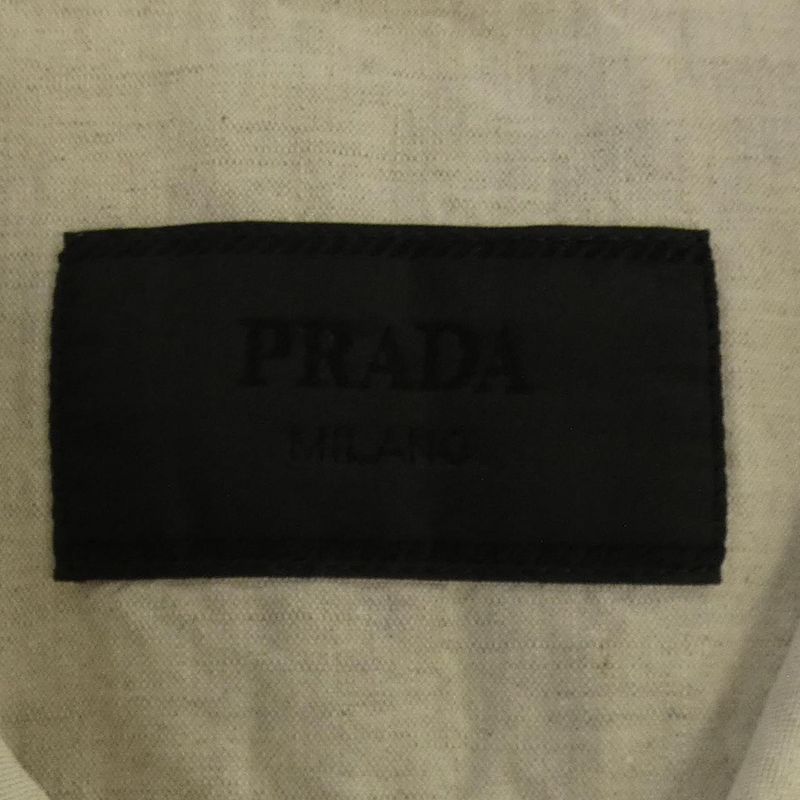 Prada Triangle Logo Gec094 SAEO 14J2 S/S Shirt