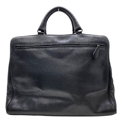 Bottega Veneta Intrecciato Business Bag Briefcase Handbag Black Leather Bottega