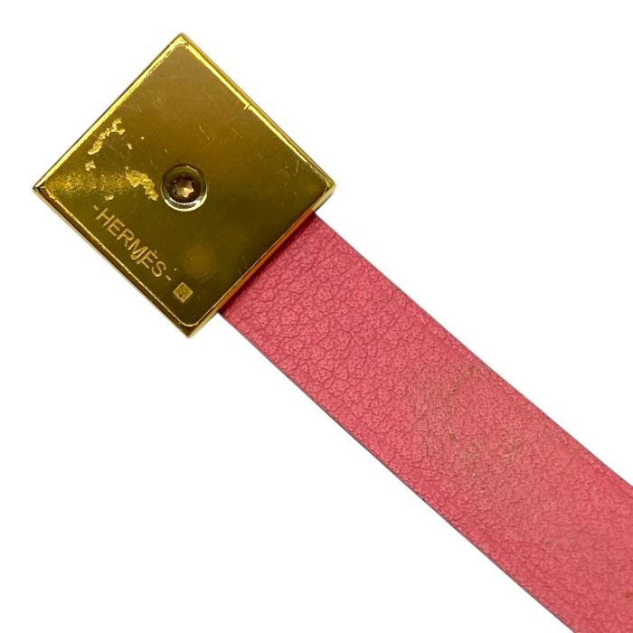 Hermes Medor Infini Double Tour Bracelet Rouge Ash Rose Azalea Swift Evercolor