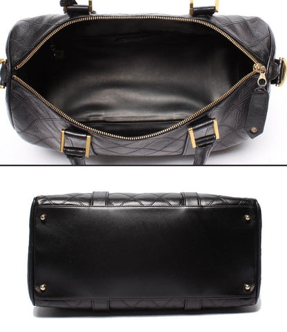 Chanel 2-way Mini Boston Bag Handbag Shoulder Bag Shoulder Gold Hardware