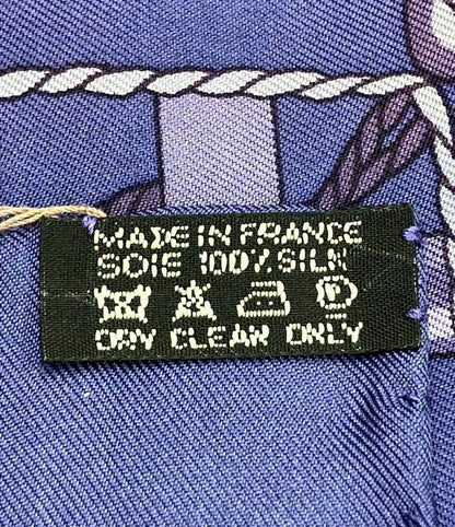 Hermes Scarf 100% Silk Carré 90 VUE DU Carosse DE LA Galere LA Reale Women