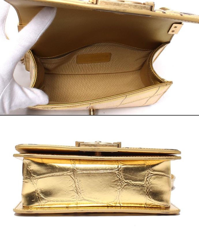 Chanel Chain Shoulder Bag Gold Hardware Shape Push Leather Graffiti Boy Chanel