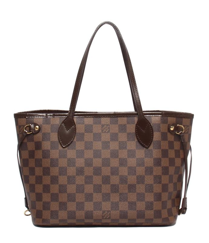 Louis Vuitton Tote Shoulder Bag Shoulder Damier Neverfull PM N51109 Ladies