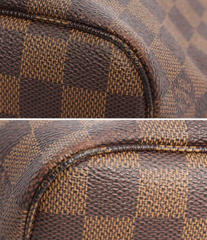 Louis Vuitton Tote Shoulder Bag Shoulder Damier Neverfull PM N51109 Ladies