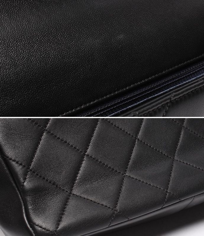 Chanel 2-way Chain Shoulder Bag Matelasse Lambskin Gold Hardware 29th As1353