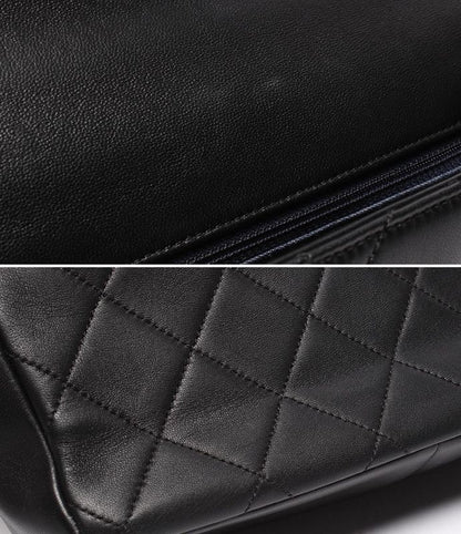 Chanel 2-way Chain Shoulder Bag Matelasse Lambskin Gold Hardware 29th As1353