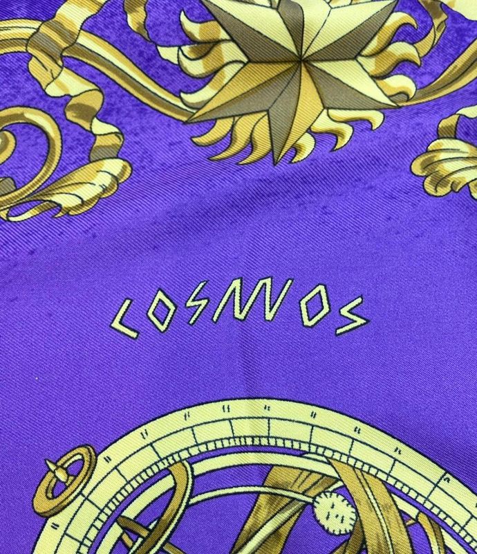 Hermes Scarf 100% Silk Carré 90 Cosmos Ladies Hermes