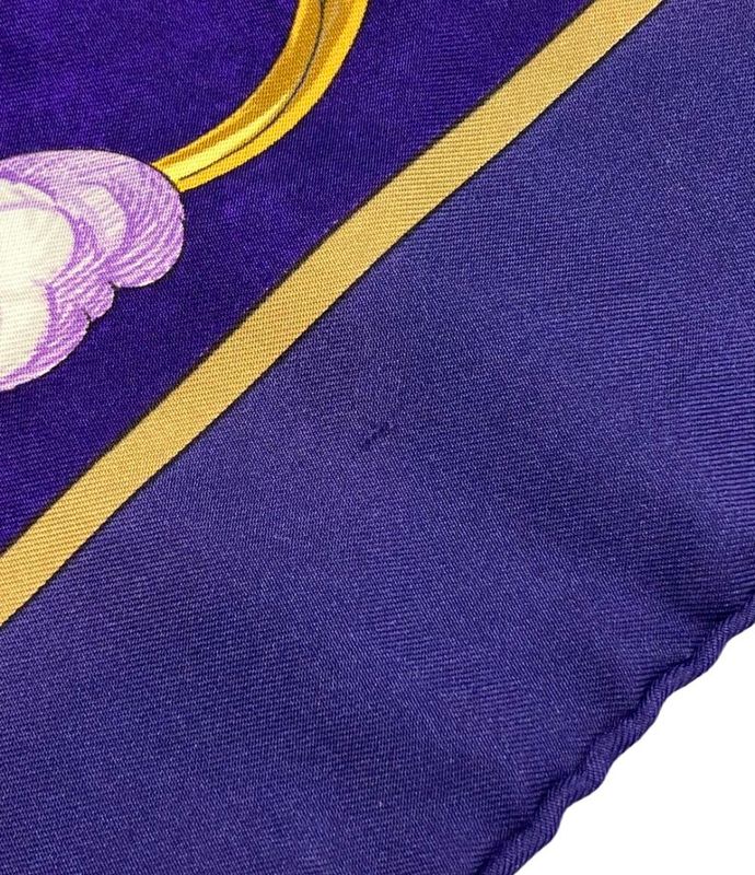 Hermes Scarf 100% Silk Carré 90 Cosmos Ladies Hermes